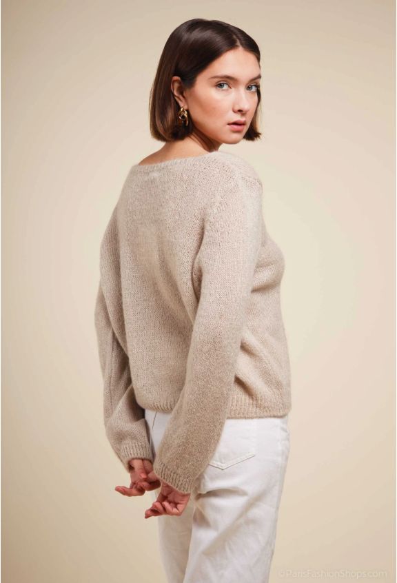 Eve V Neck Jumper | 9 Colours Knitwear Parisienne Collection 
