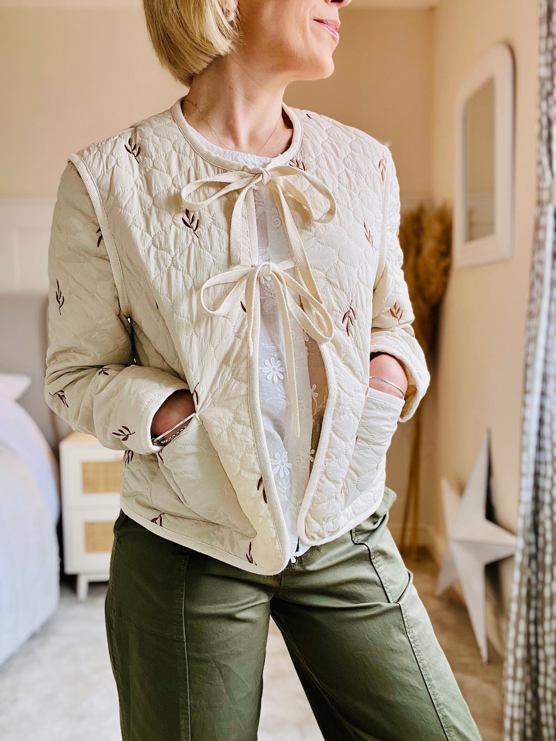 Evelyn Jacket | Oatmeal Coats & Jackets Vero Moda 