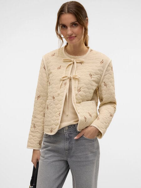 Evelyn Jacket | Oatmeal Coats & Jackets Vero Moda 