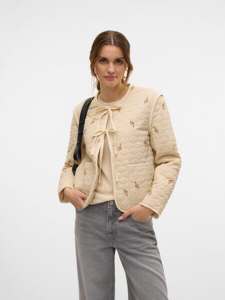 Evelyn Jacket | Oatmeal Coats & Jackets Vero Moda 