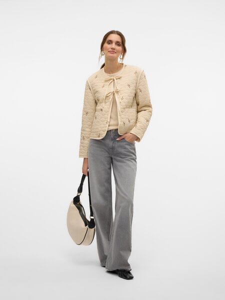 Evelyn Jacket | Oatmeal Coats & Jackets Vero Moda 