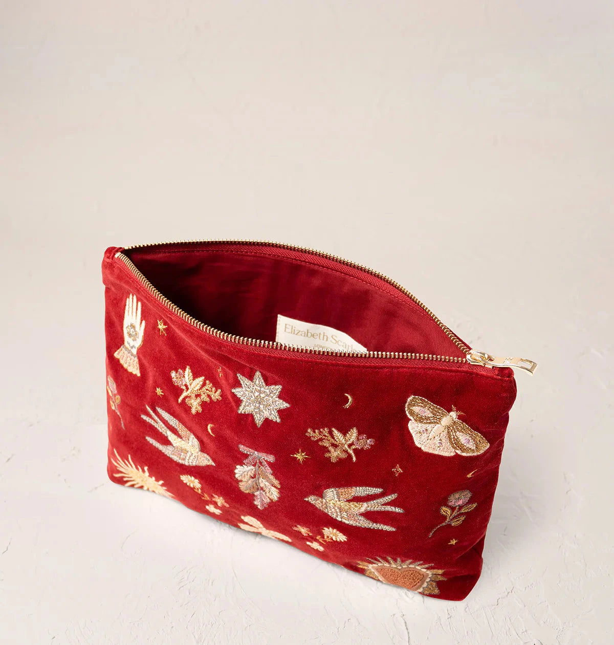 Everyday Pouch | Golden Trinkets Make up Bag Elizabeth Scarlett 