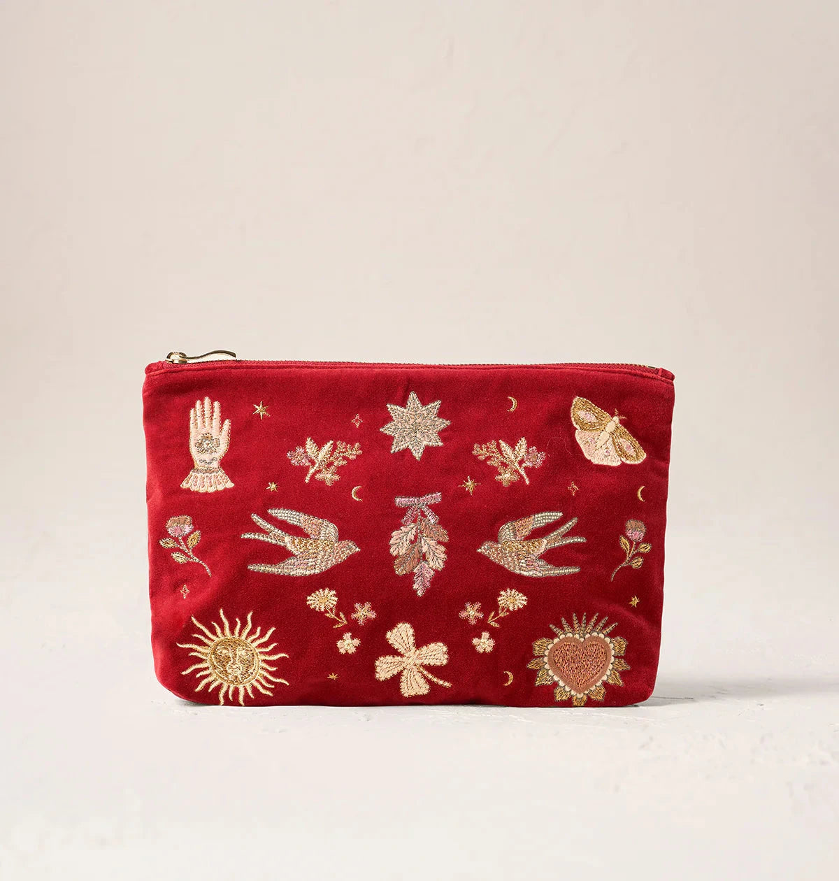 Everyday Pouch | Golden Trinkets Make up Bag Elizabeth Scarlett 