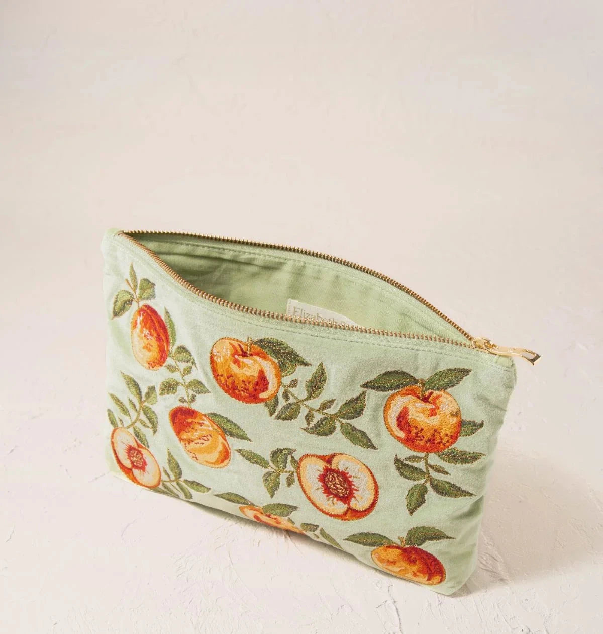 Everyday Pouch | Summer Peach | Celadon Make up Bag Elizabeth Scarlett 