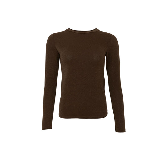 Faye Lurex Blouse | Chocolate Shirts & Tops Black Colour 