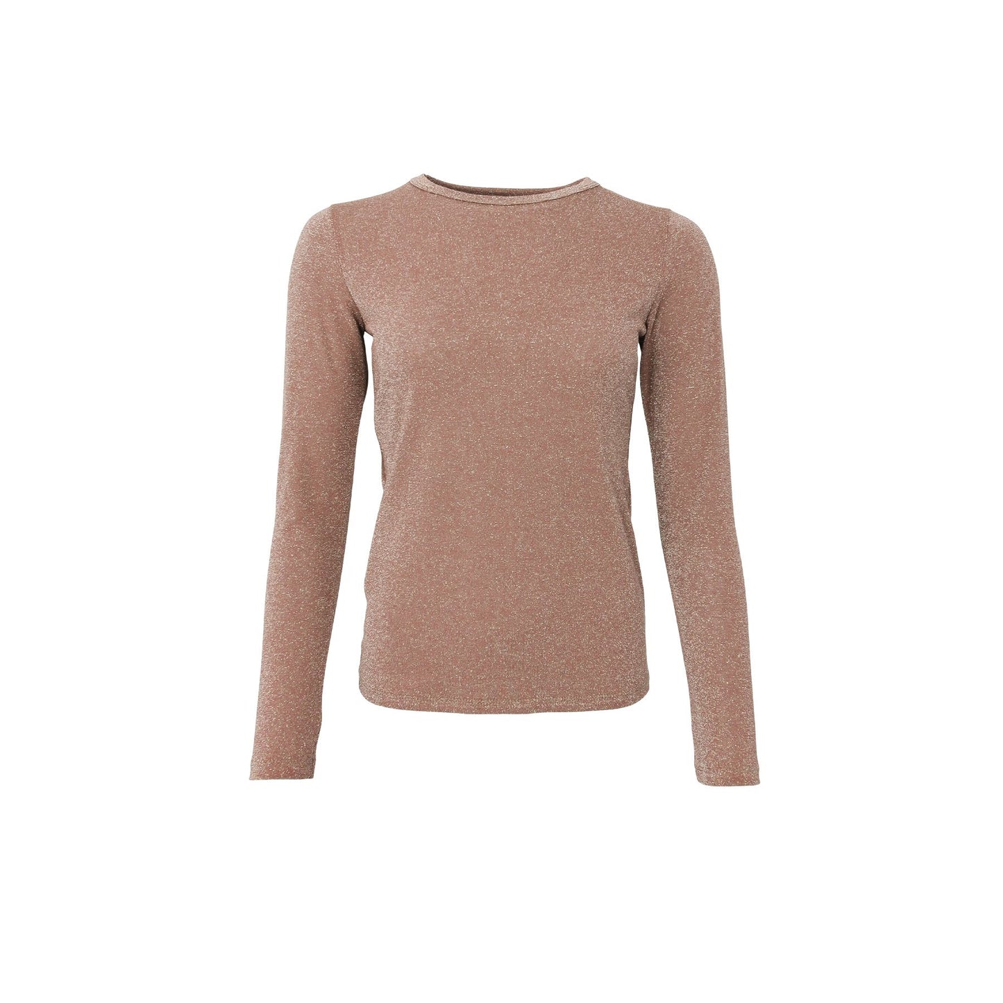 Faye Lurex Blouse | Golden Taupe Shirts & Tops Black Colour 