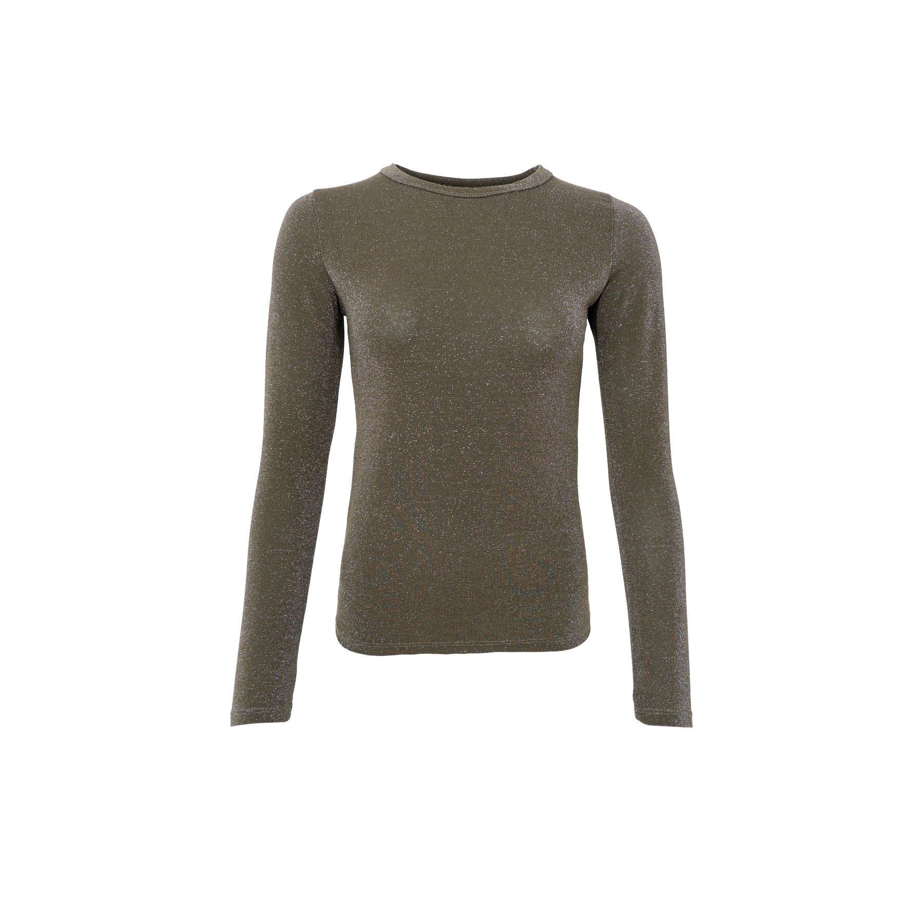 Faye Lurex Blouse | Hunter Green Shirts & Tops Black Colour 
