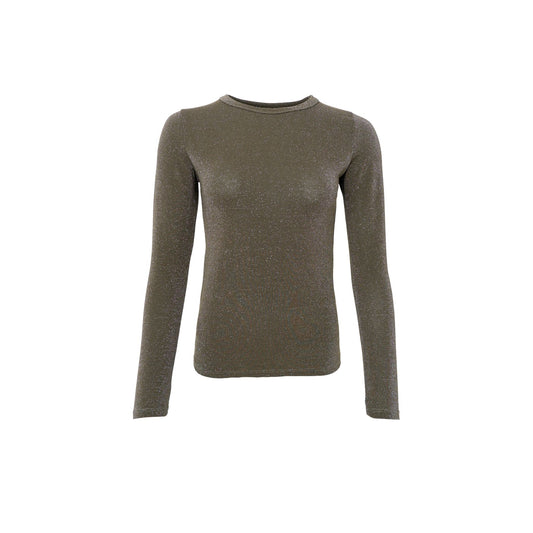 Faye Lurex Blouse | Hunter Green Shirts & Tops Black Colour 
