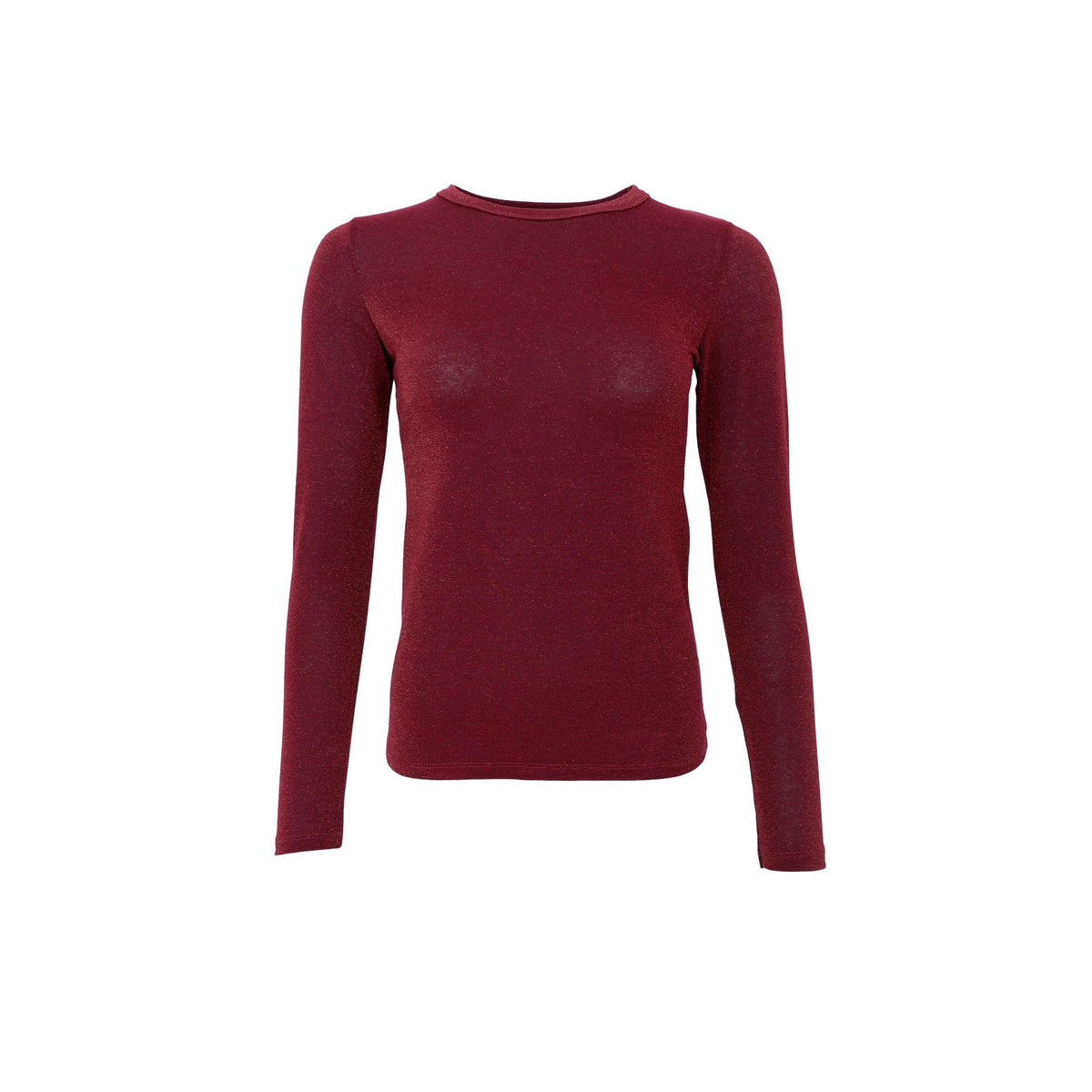 Faye Lurex Blouse | Plum Shirts & Tops Black Colour 