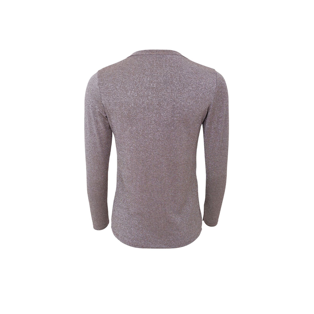 Faye Lurex Blouse | Taupe Shirts & Tops Black Colour 
