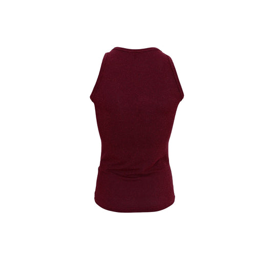 Faye Lurex Top | Plum Shirts & Tops Black Colour 