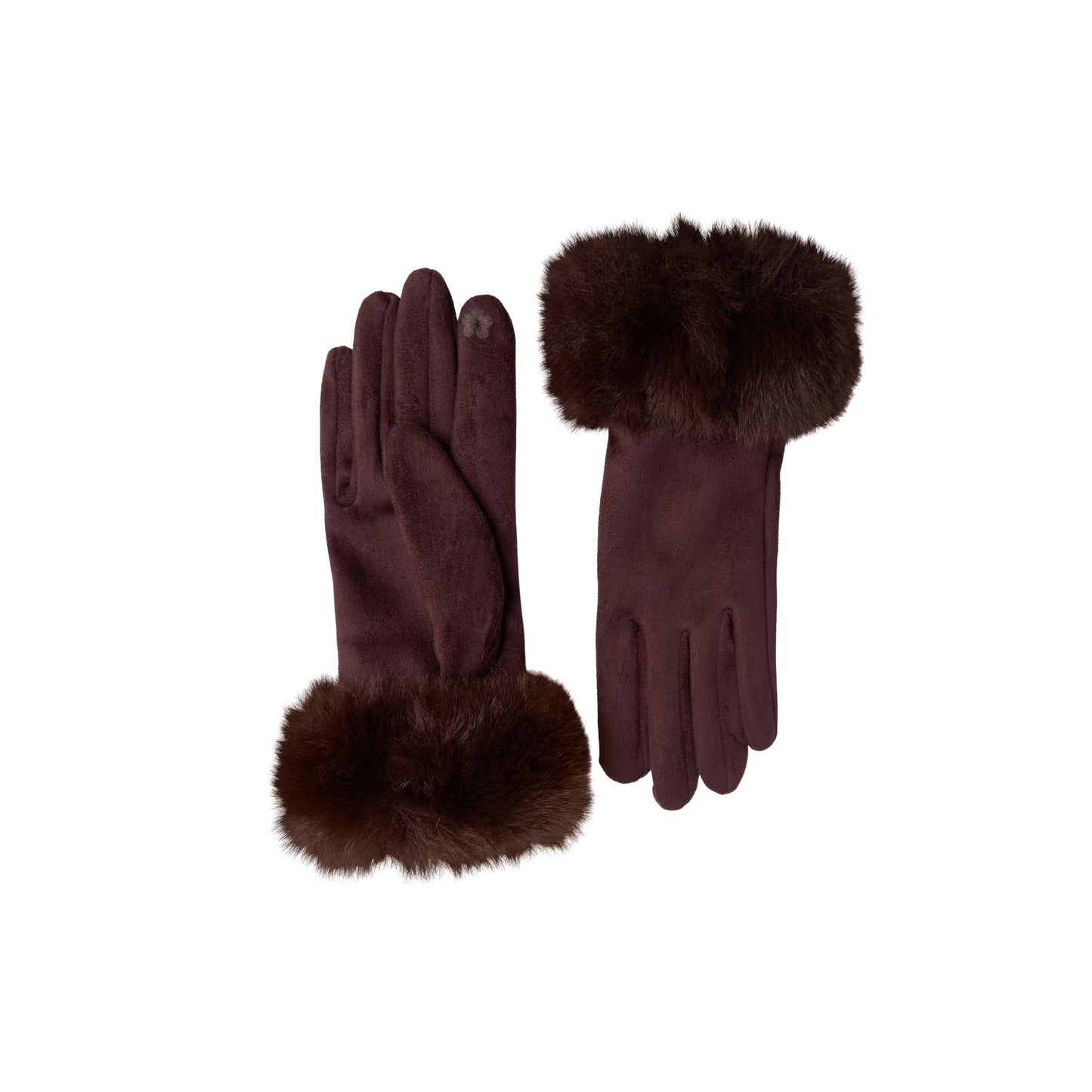Filuccia Gloves | Mocca Gloves & Mittens Black Colour 