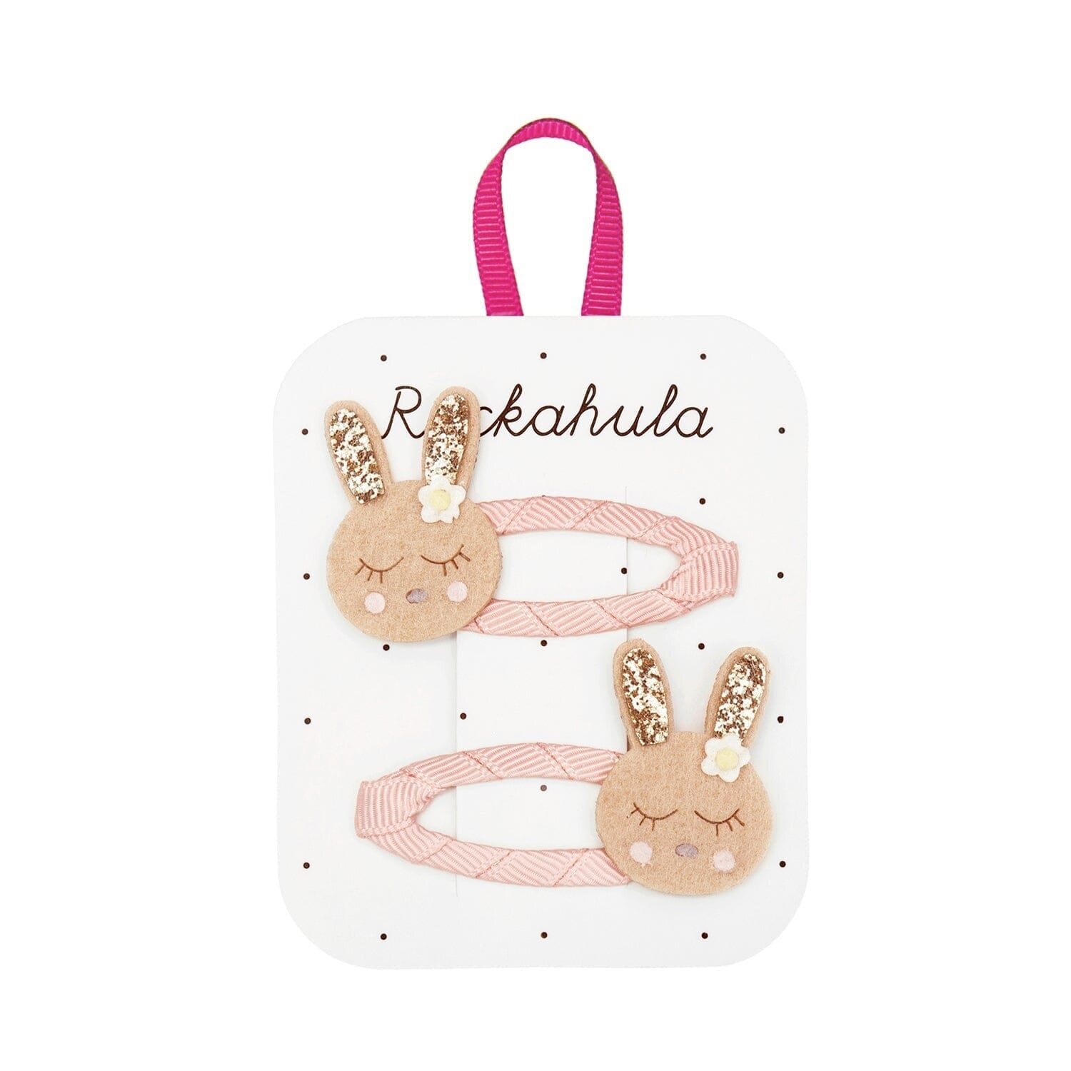 Flora Bunny Clips Hair Accessories Rockahula 
