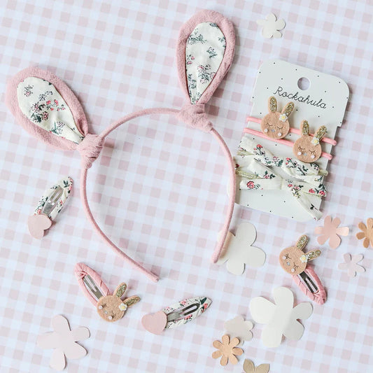 Flora Bunny Clips Hair Accessories Rockahula 