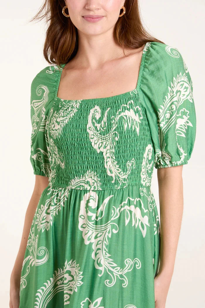 Flora Dress | Green Dresses London Collection 