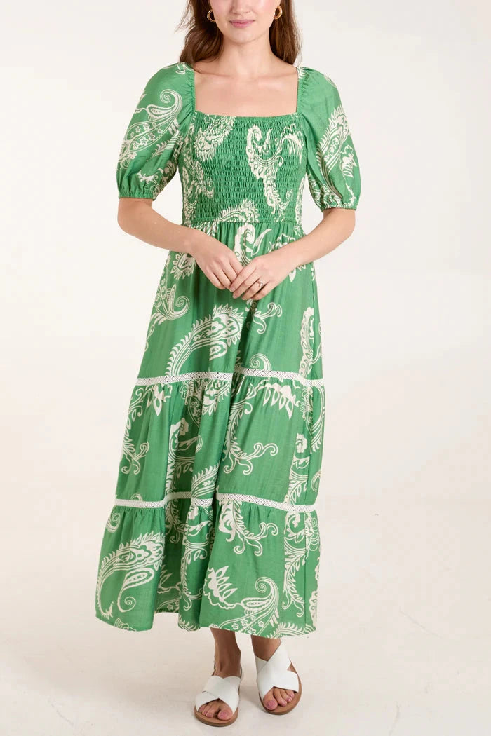 Flora Dress | Green Dresses London Collection 