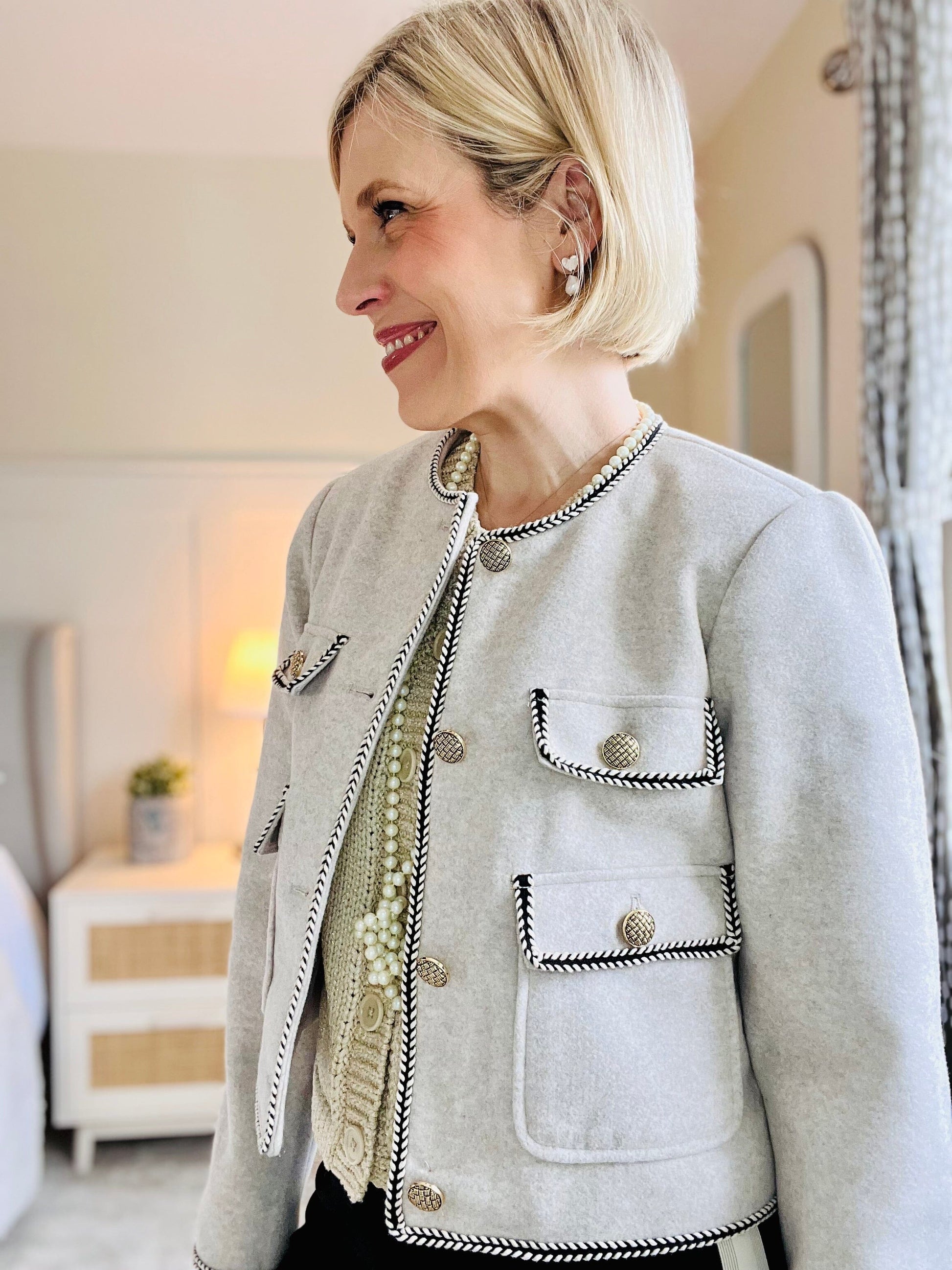 Fortune Jacket | Oatmeal Coats & Jackets Vero Moda 