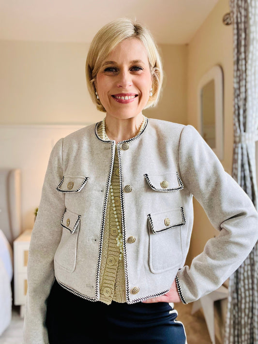 Fortune Jacket | Oatmeal Coats & Jackets Vero Moda 