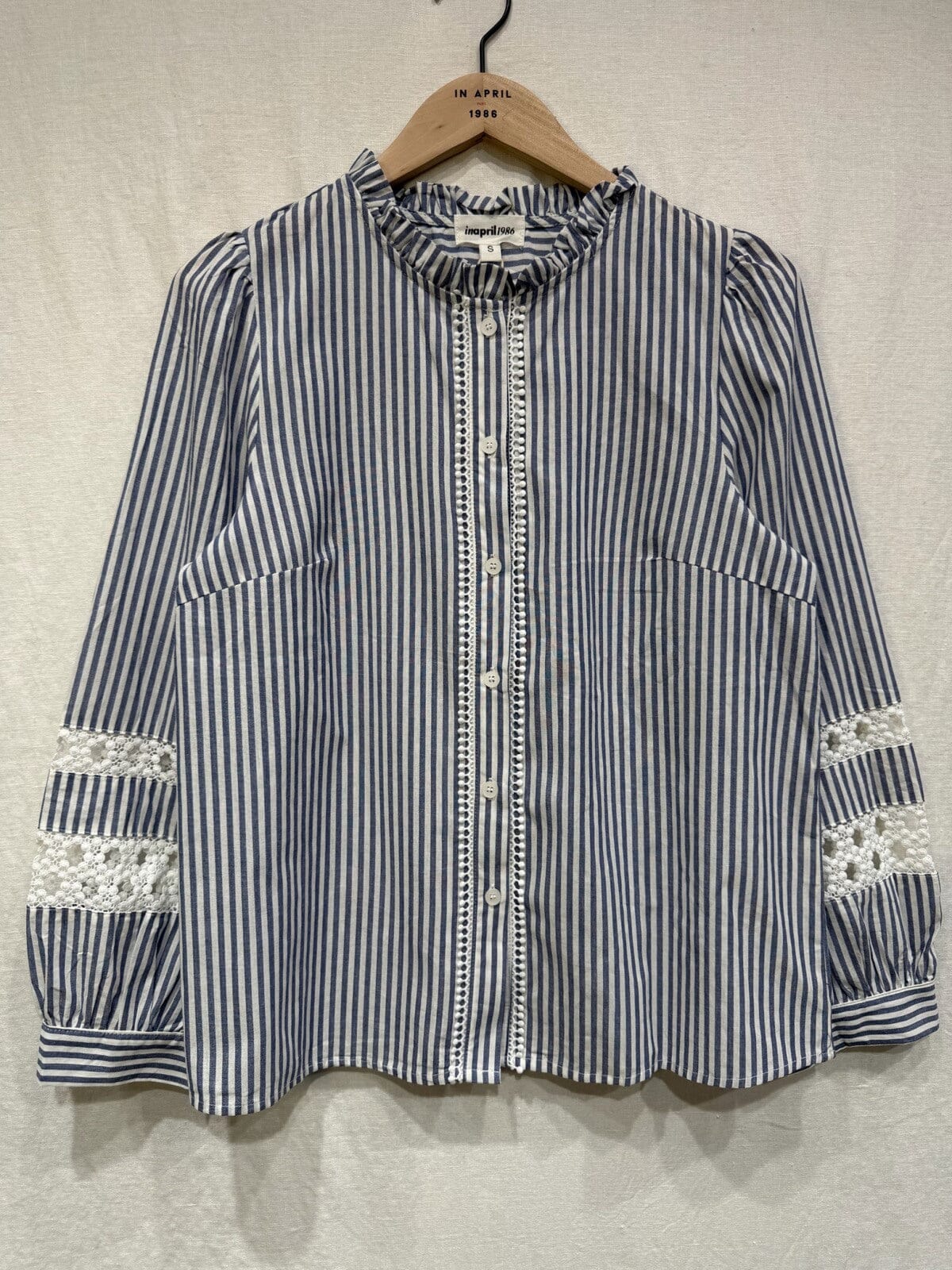 Freda Shirt | Blue Shirt Parisienne Collection 