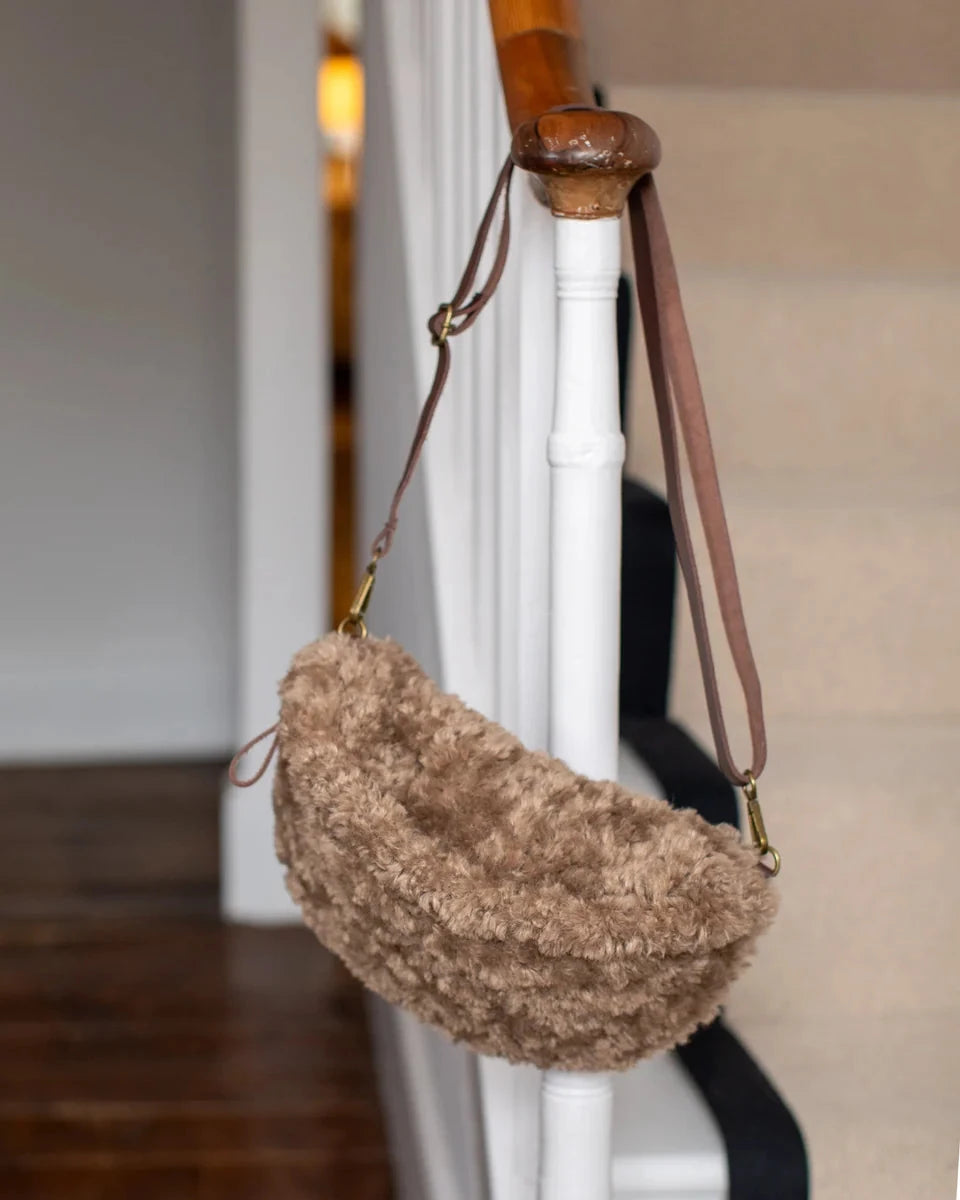 Fulham Bag | Biscuit Clutch bag Chalk 