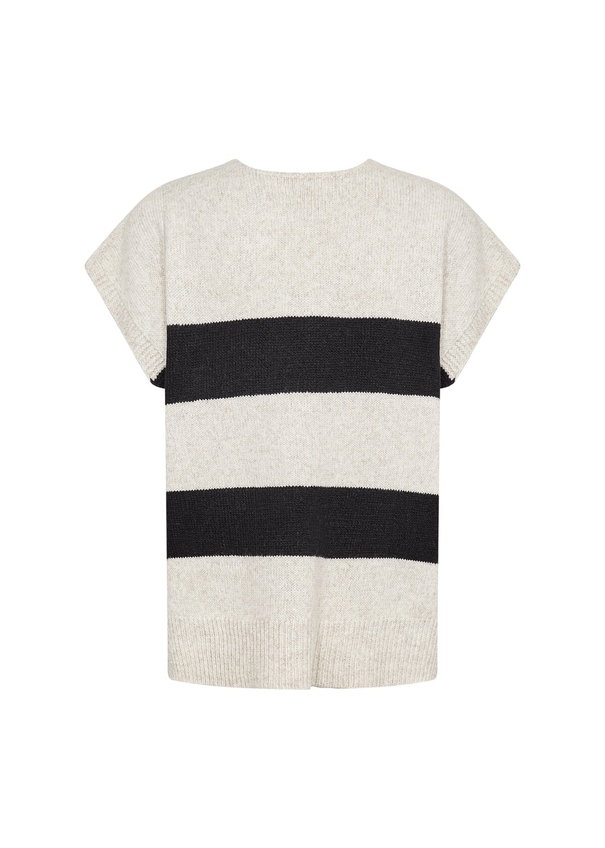 Gadiela Waistcoat | Black Combi Waistcoat Soya Concept 