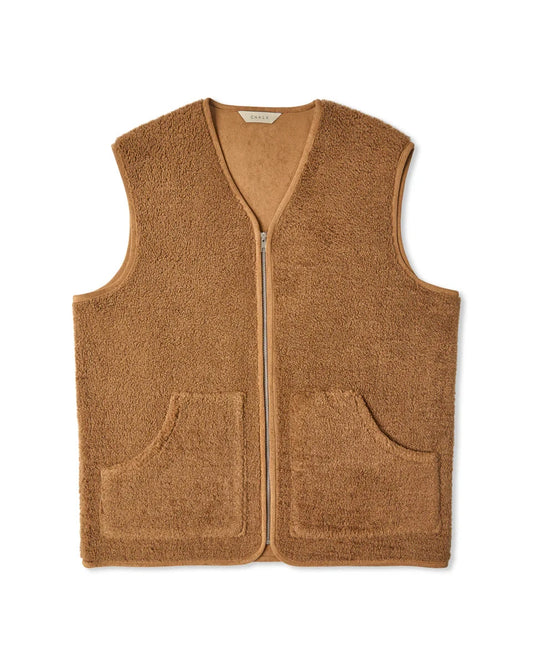 Gareth Gilet | Tobacco Gilet Chalk 