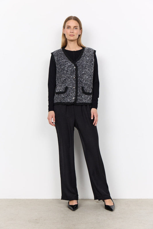 Gertrud Waistcoat | Dark Earth Waistcoat Soya Concept 