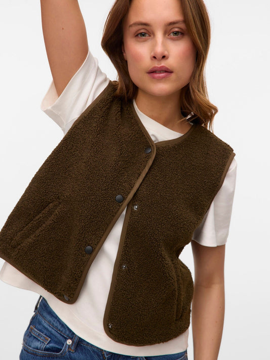 Gilly Gilet | Grape Leaf Gilet Vero Moda 