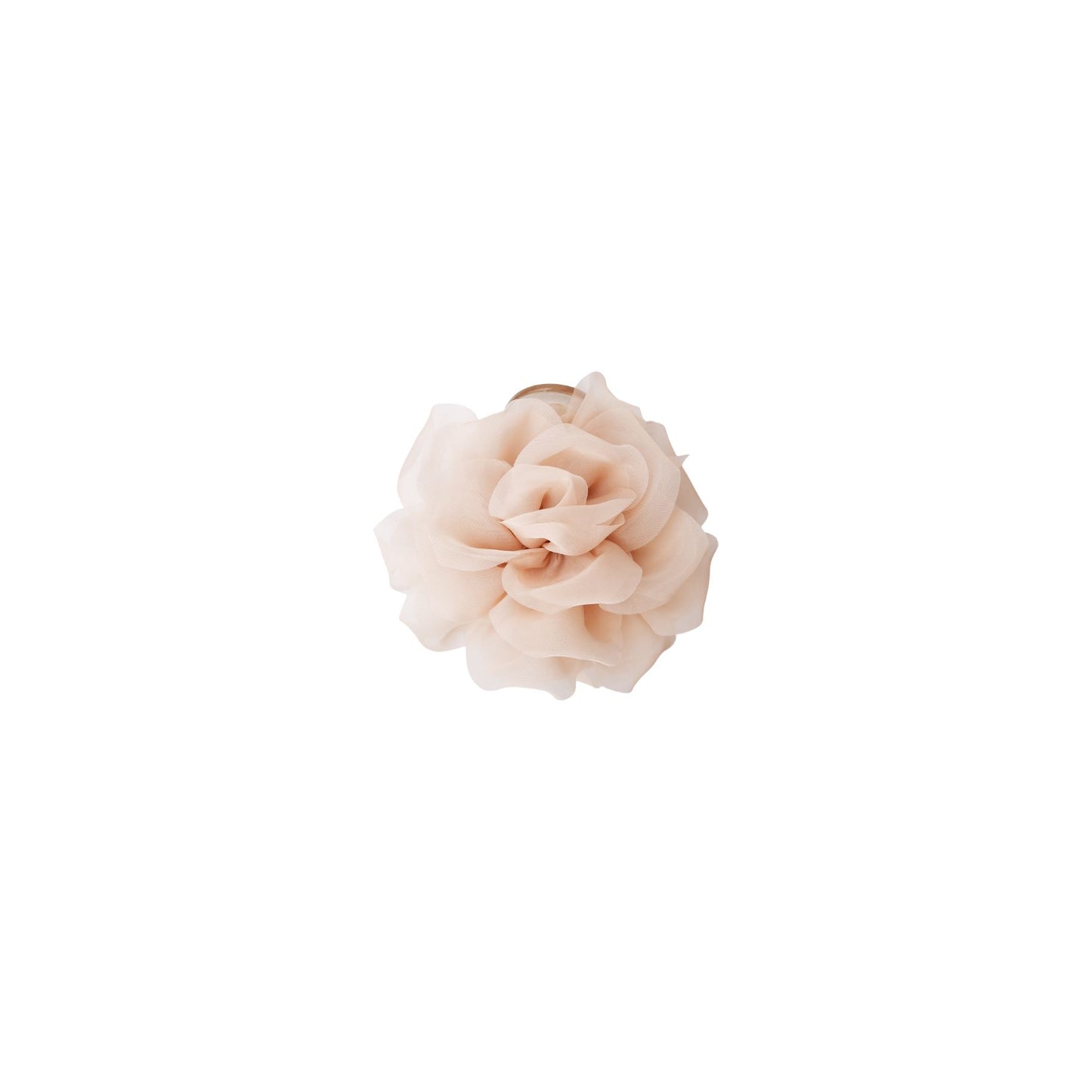 Glassy Flower Hair Claw | 2 Colours Hair Accessories Black Colour 