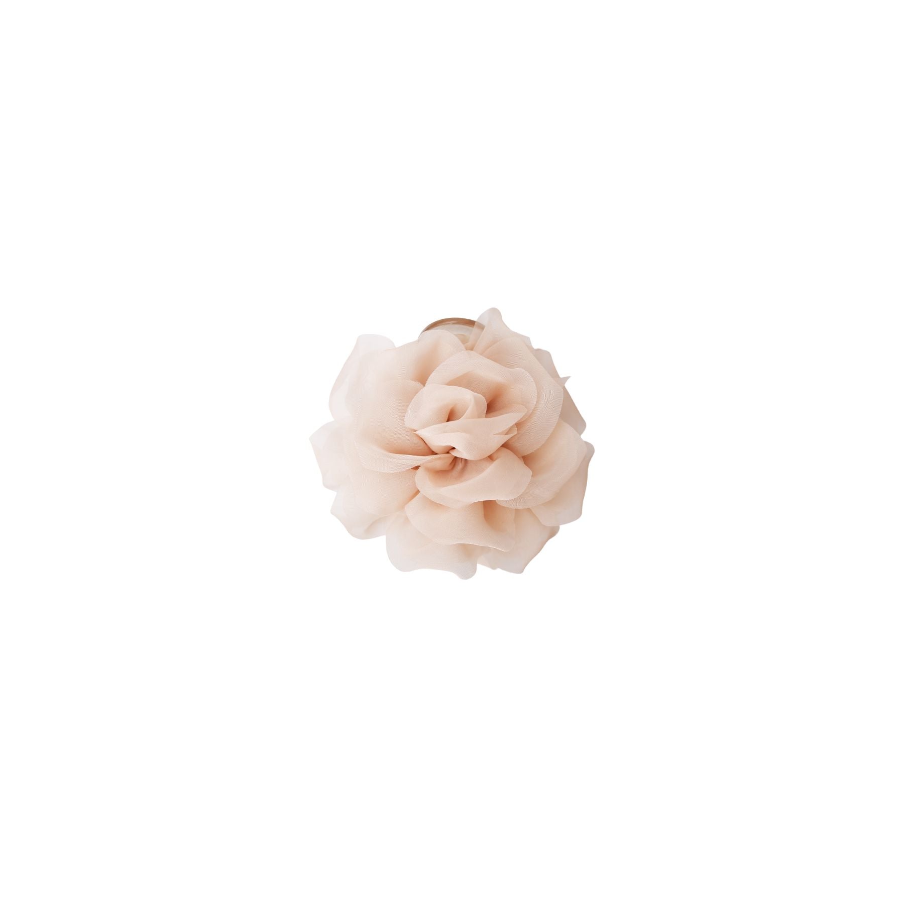 Glassy Flower Hair Claw | 2 Colours Hair Accessories Black Colour 