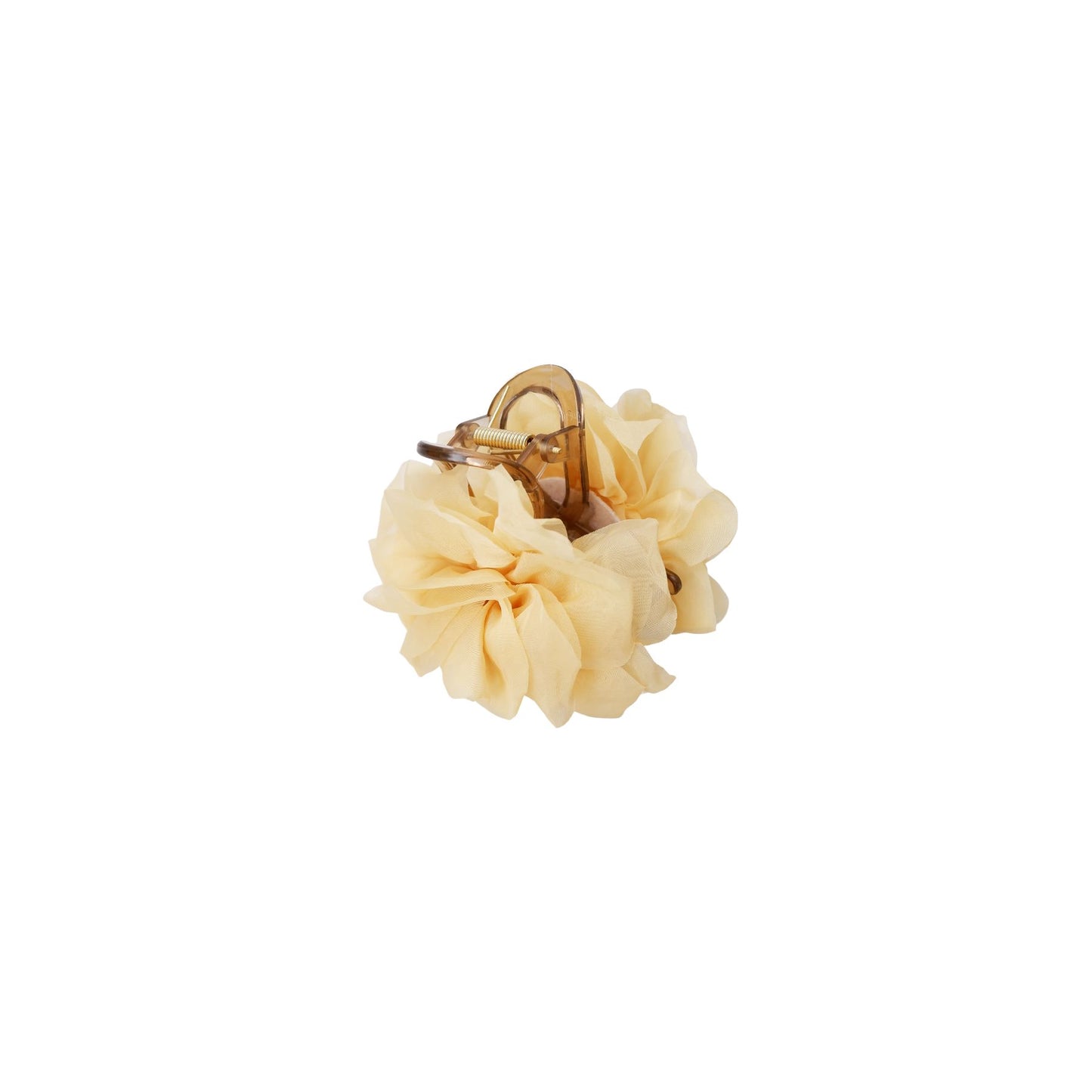 Glassy Flower Hair Claw | 2 Colours Hair Accessories Black Colour 