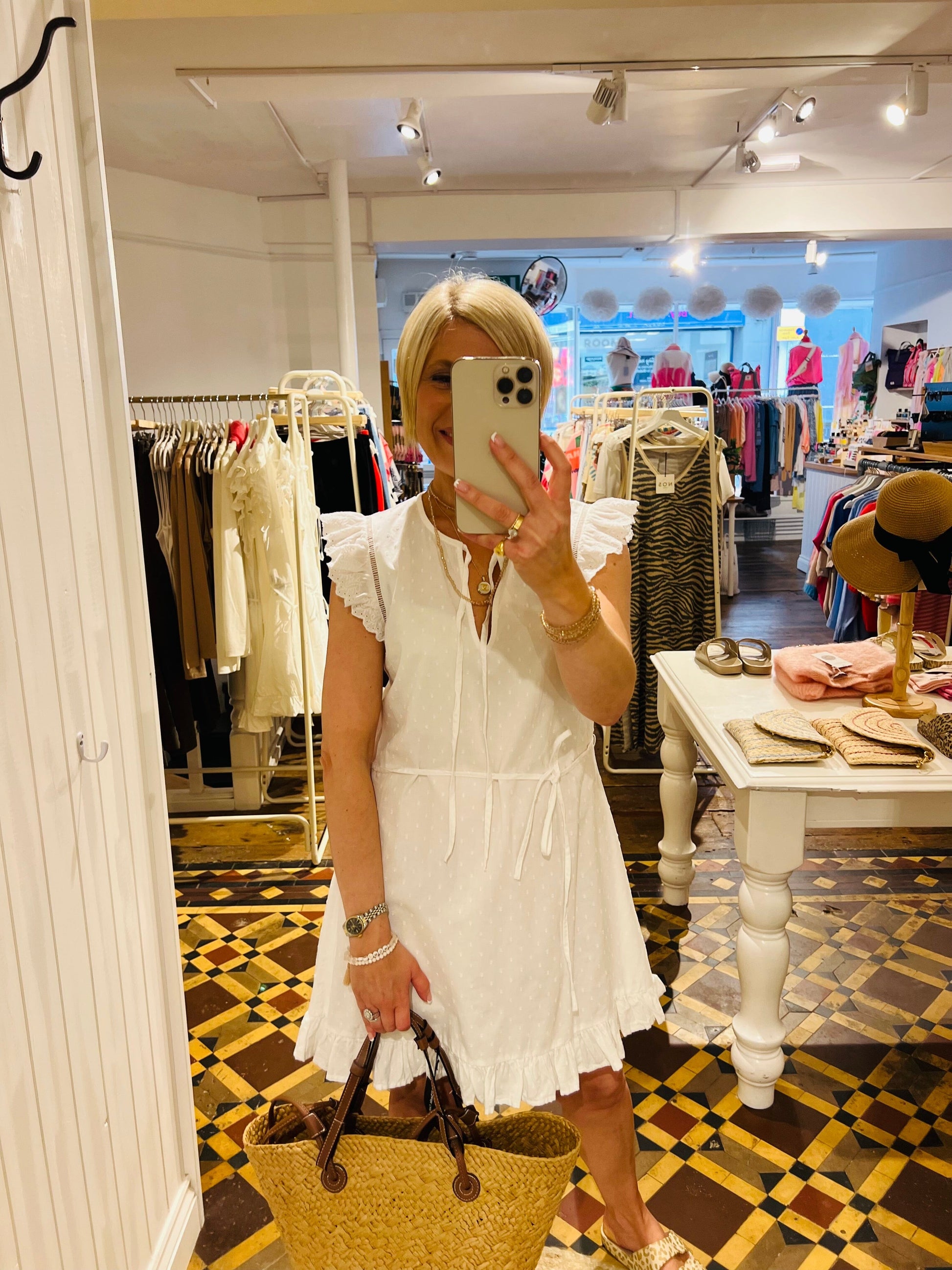 Goldie Dress | Cloud Dancer Dresses Pieces 