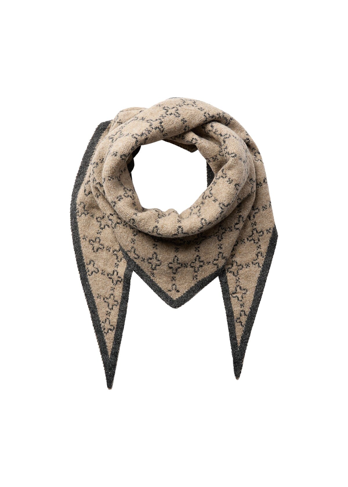 Golly Scarf | Camel Melange Scarves Soya Concept 