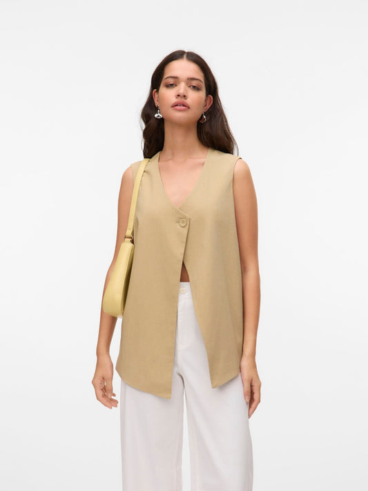 Goody Vest | Twill Melange Shirts & Tops Vero Moda 