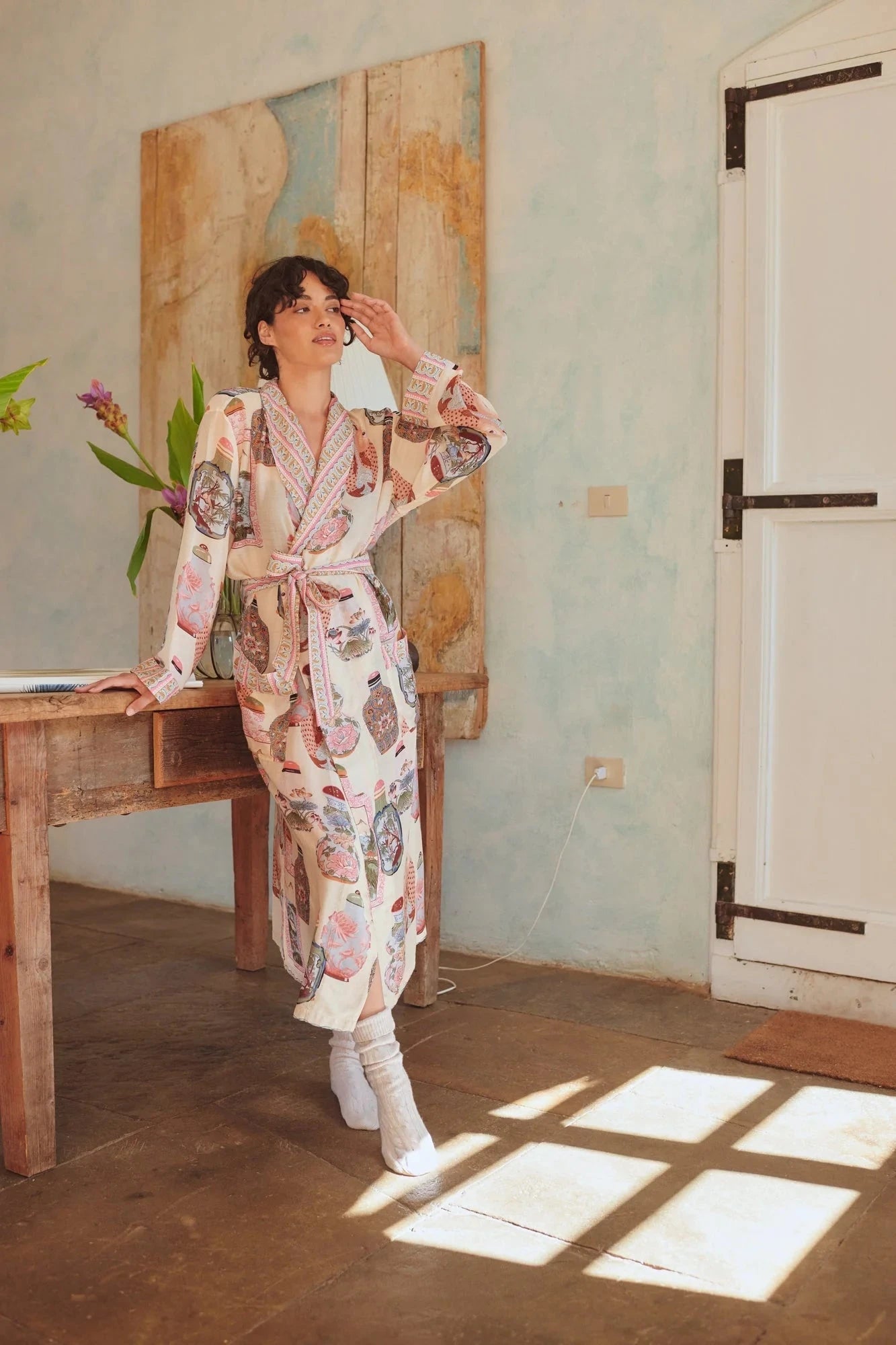 Gown | Perfume Bottles | Blush Dressing Gown One Hundred Stars 