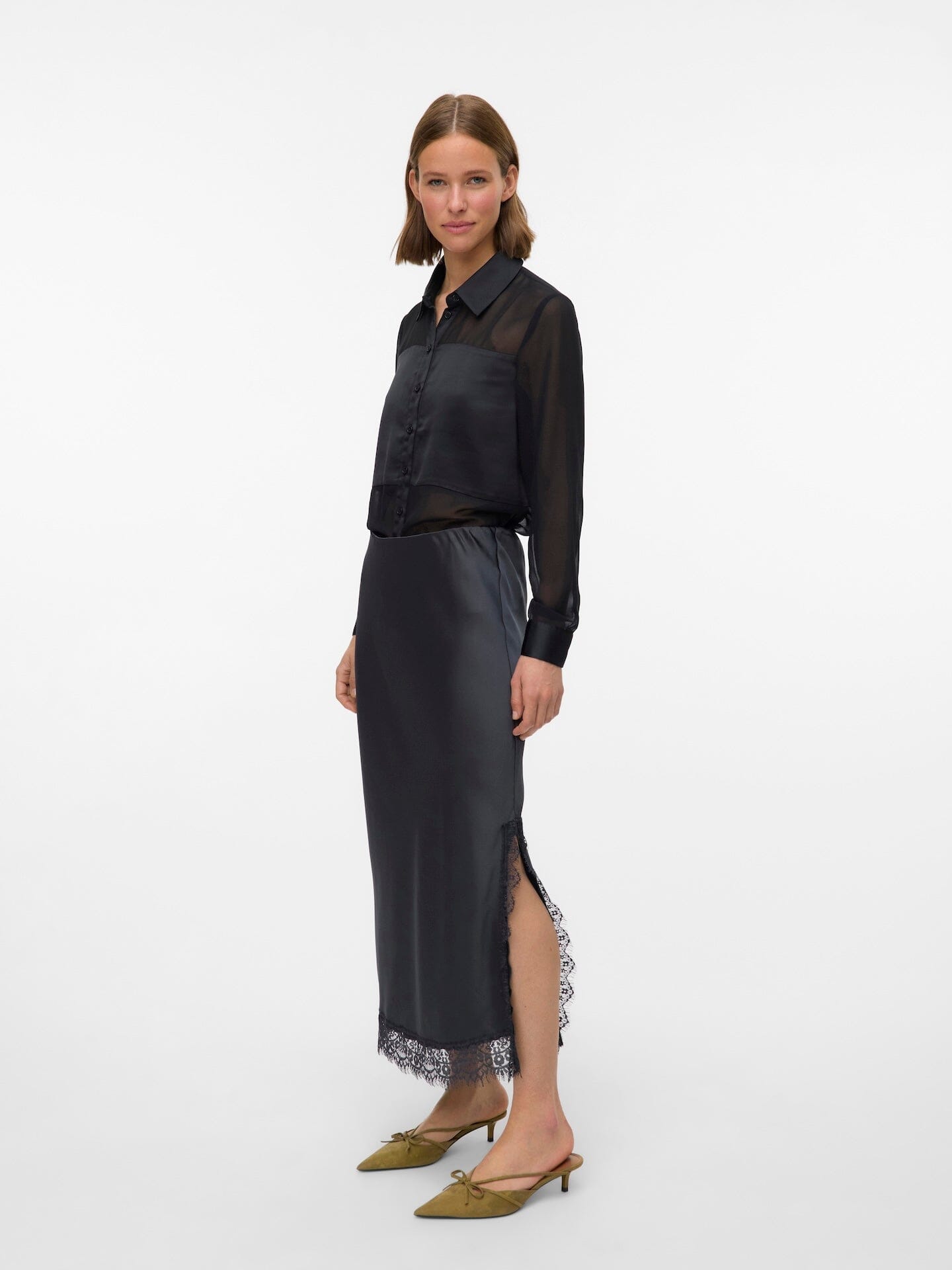 Haisley Skirt | Asphalt Skirt Vero Moda 