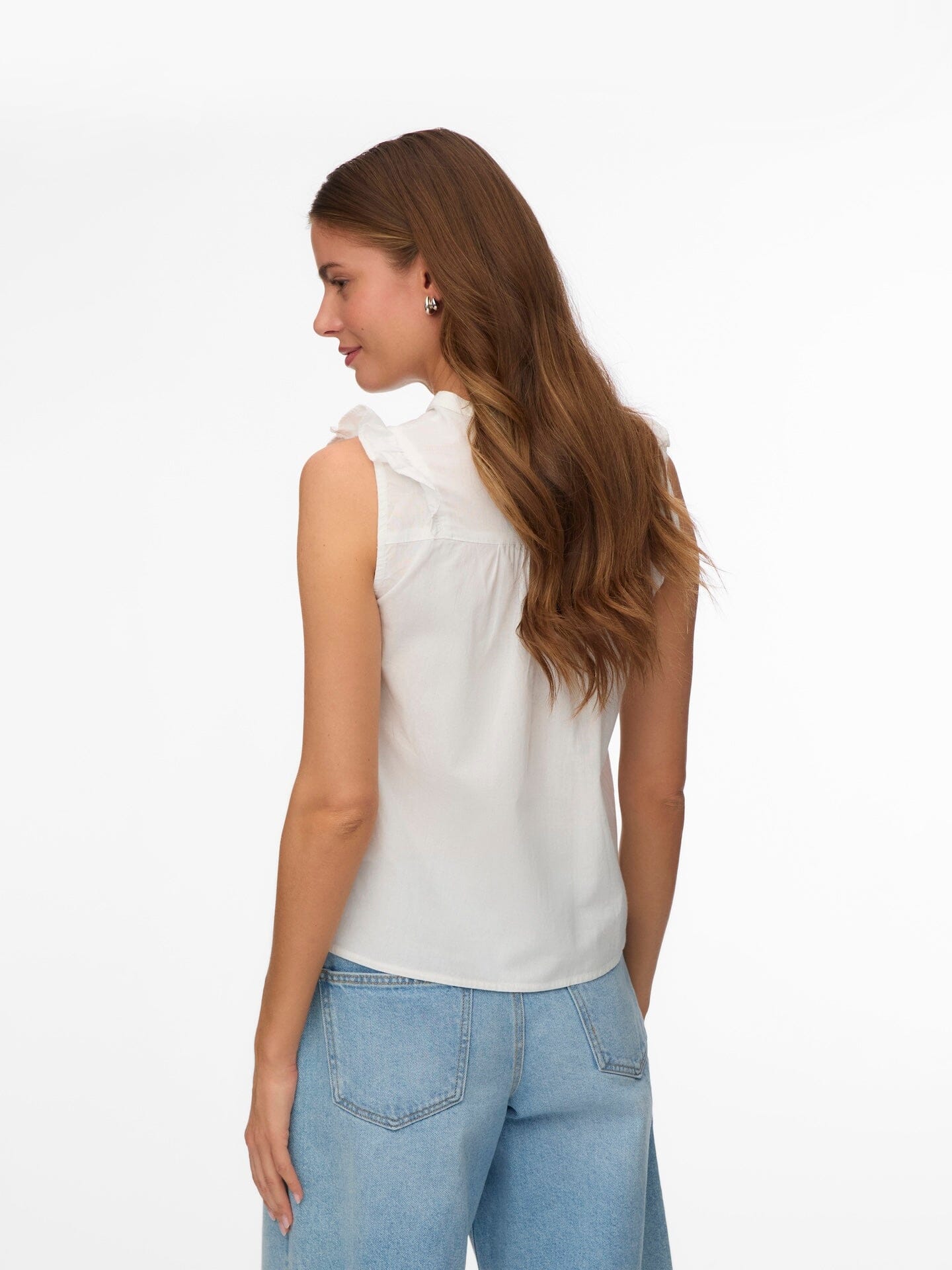 Hannah Top | Snow White Blouse Vero Moda 