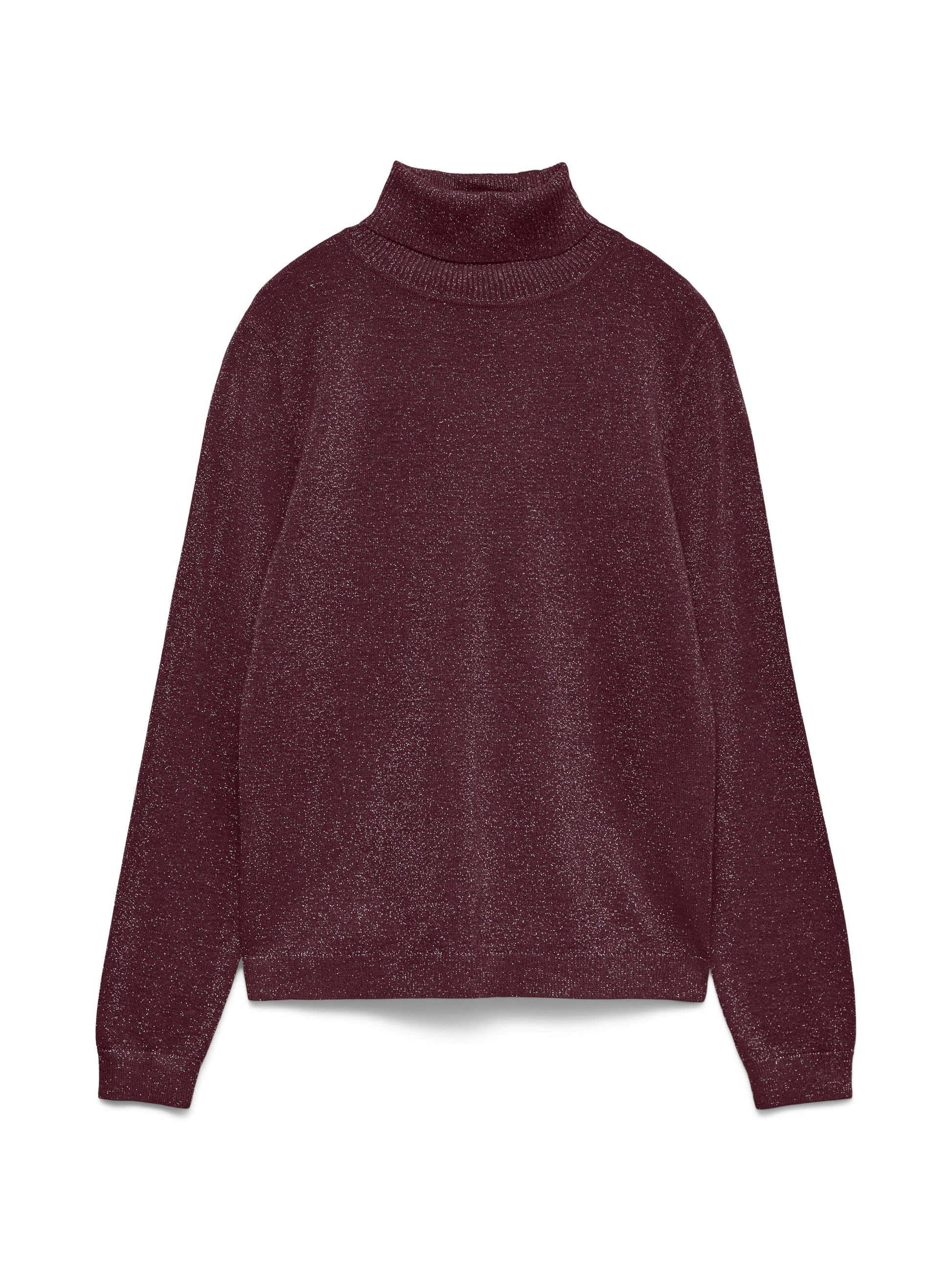 Happiness Glitter Rollneck | Wine Tasting Sweater Vero Moda 