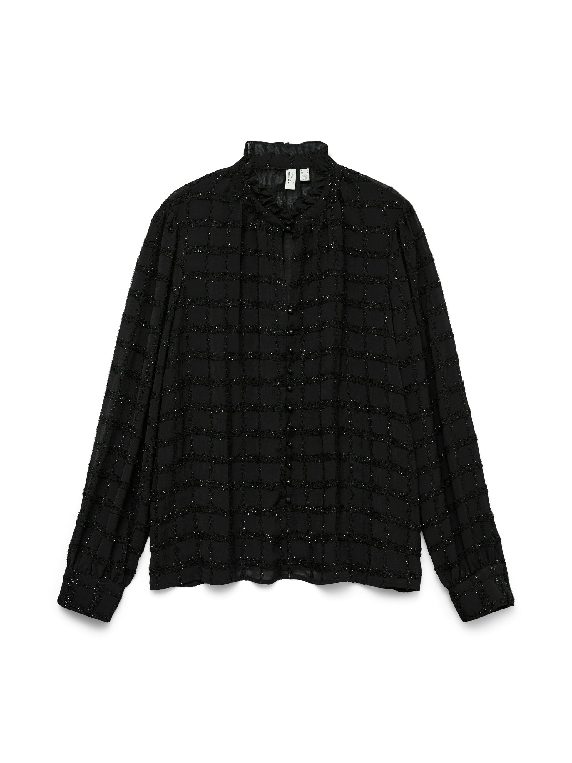 Havana Shirt | Black Blouse Vero Moda 