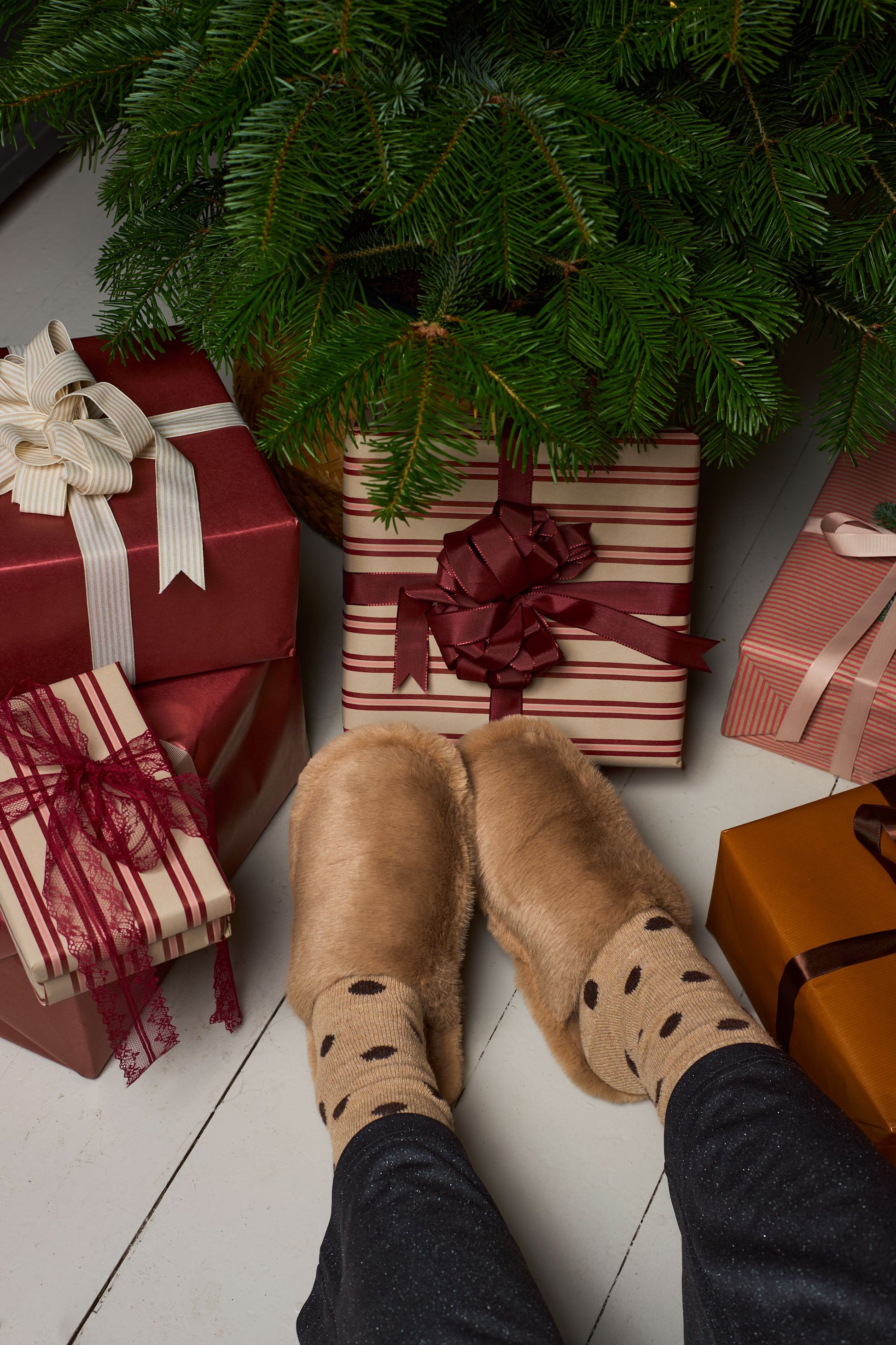 Heather Sock | 2 Colours Socks Black Colour 