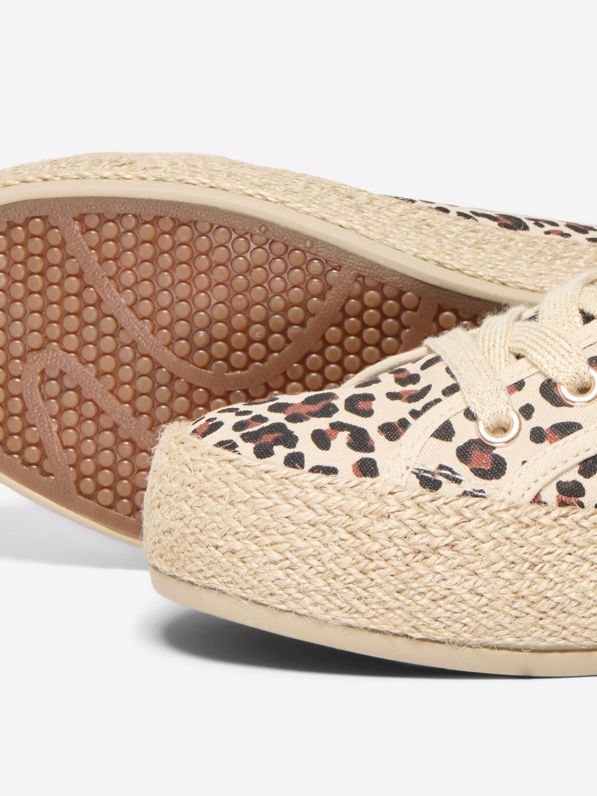 Ida Espadrille Sneaker | Leo Creme Trainers Only 