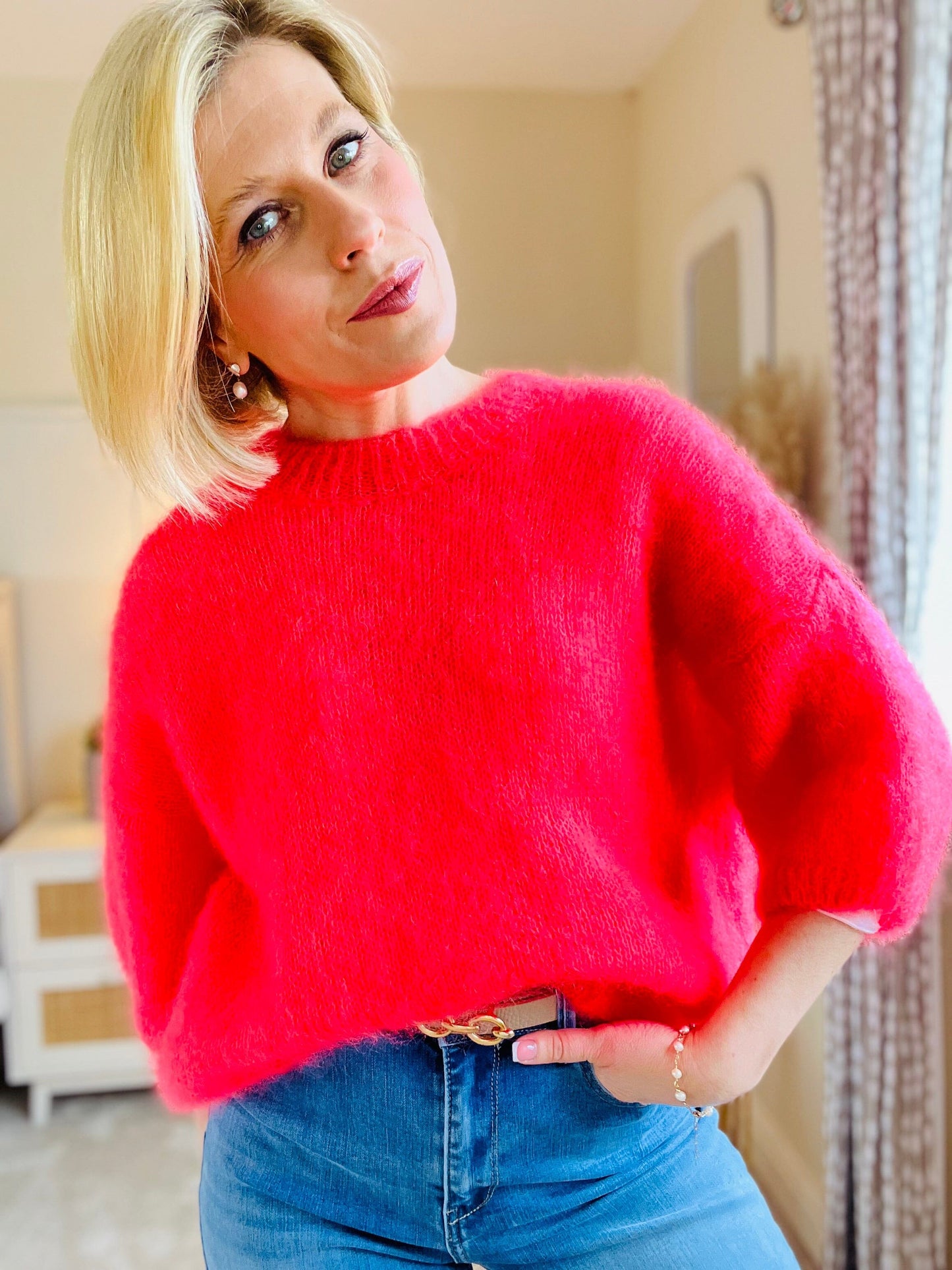 Inès Mohair Jumper | Multiple Colours Knitwear French Edit 