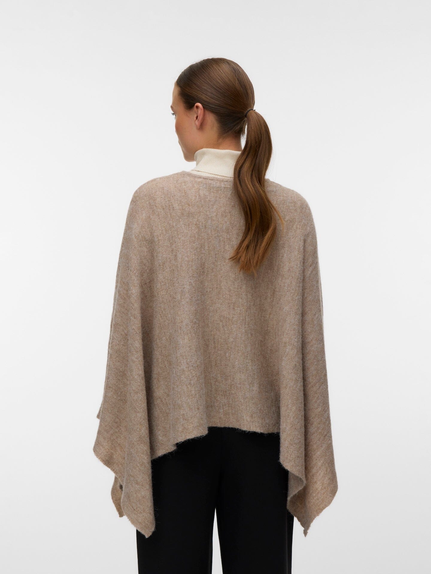 Isla Cape | Silver Mink Poncho Vero Moda 