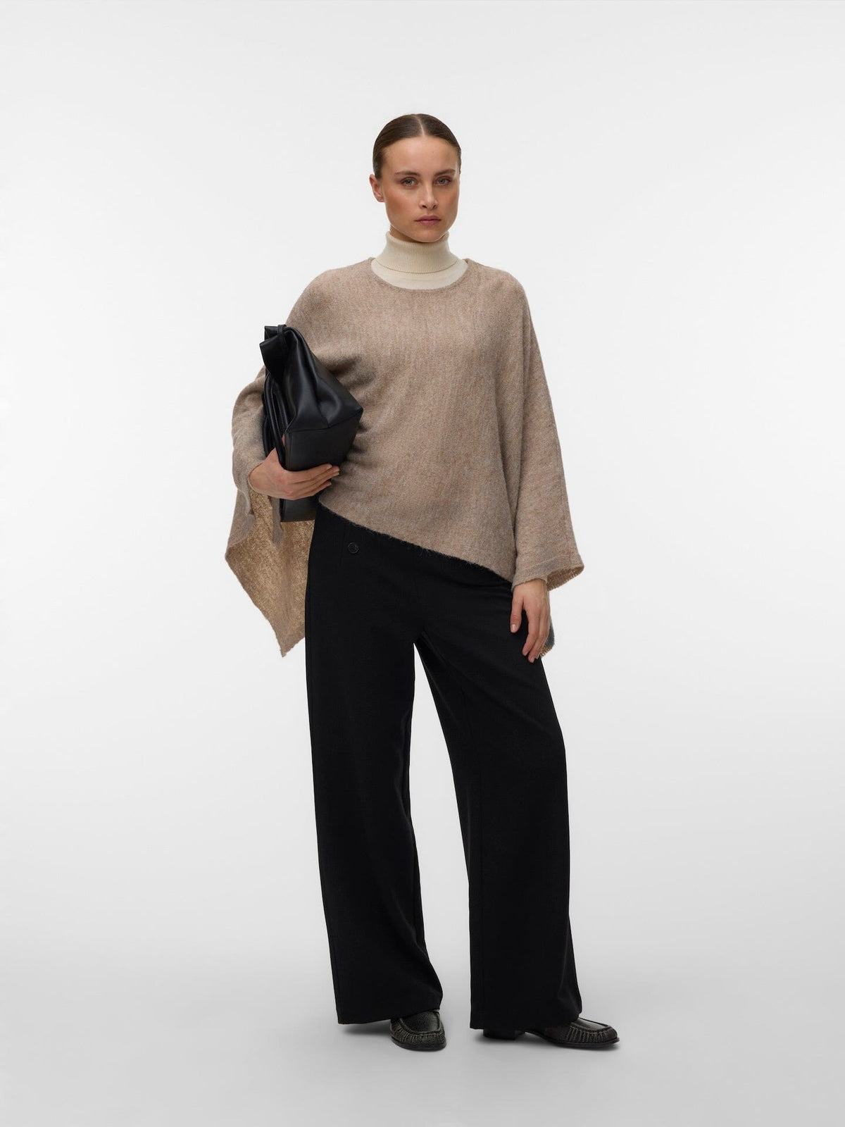Isla Cape | Silver Mink Poncho Vero Moda 