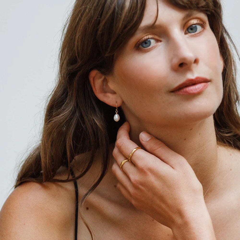 Isla Drop Earrings | Pearl Earrings Wanderlust Life 