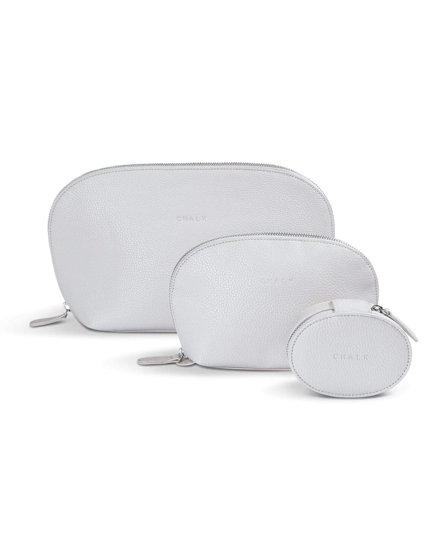 Jacob Jewellery Case | Cream Wallets & Money Clips Chalk 