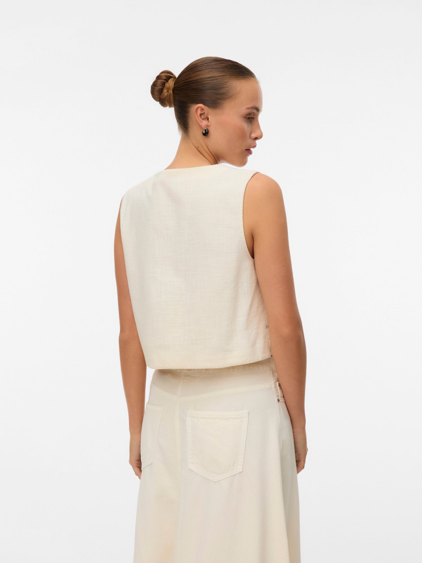 Jamila Vest | Birch Blouse Vero Moda 