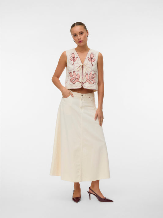 Jamila Vest | Birch Blouse Vero Moda 