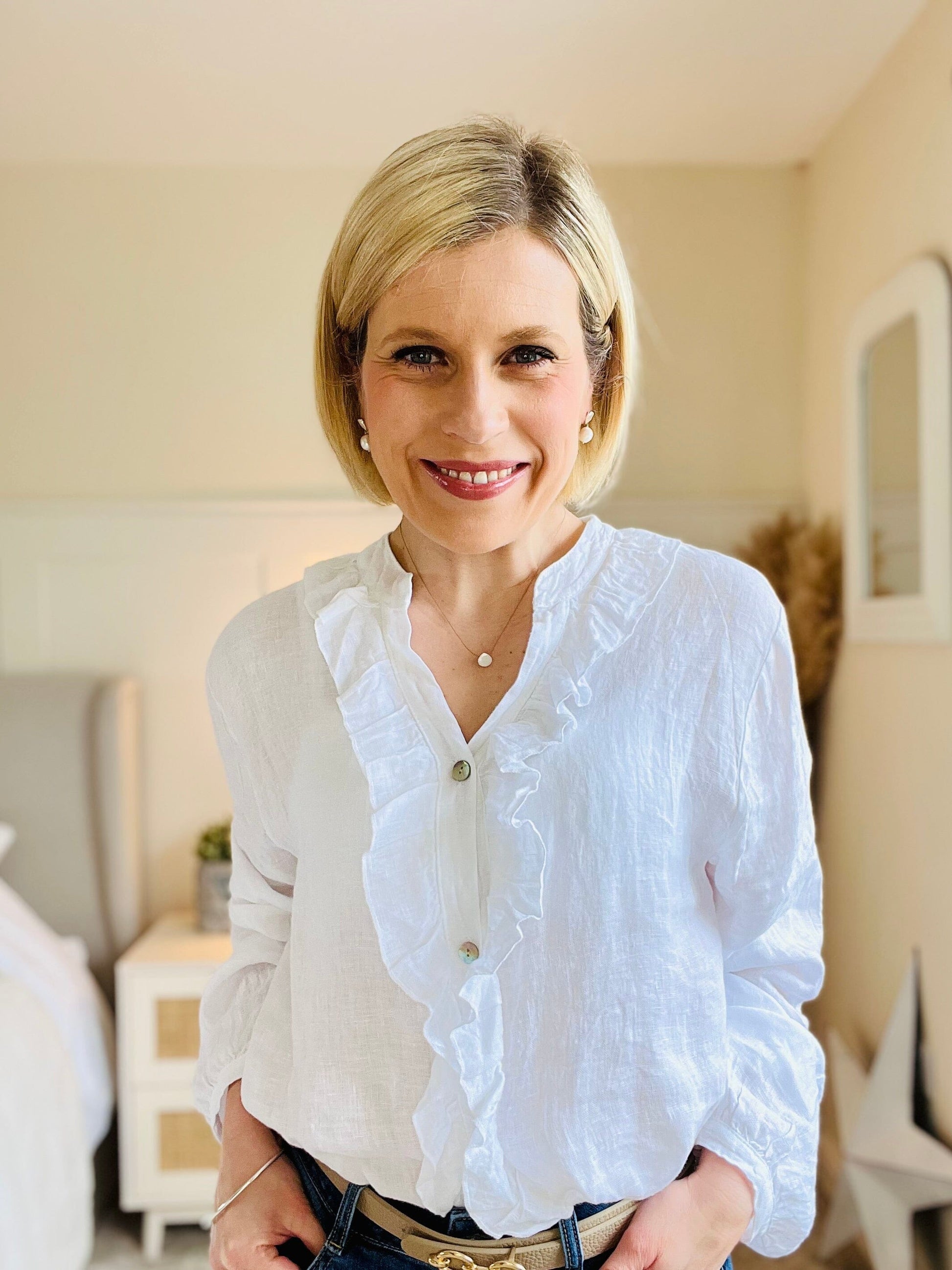 Jasmine Frill Top | 4 Colours Top Miss Sugar 