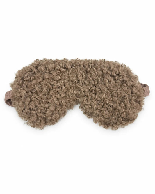 Joe Eye Mask | Curly | Biscuit Eye Mask Chalk 